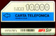 G P 203 C&C 2133 SCHEDA TELEFONICA USATA TURISTICA GAZZO VERONSE 10 PIK - Publiques Précurseurs