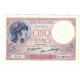 France, 5 Francs, Violet, 1927, P.29306, SUP+, Fayette:3.11, KM:72d - 5 F 1917-1940 ''Violet''