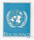 Monaco. Bloc Feuillet N°62a** Non Dentelé (Rainier III, O.N.U ) Cote 220€ - Hojas Y Bloques