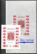 Monaco Bloc Gommé N°7** Essai Non Dentelé ,GD. Format 280 X 160. Croix-Rouge. RARE - Plaatfouten En Curiosa