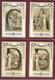 010822A - 25 CHROMO Alphabet Abécédaire CHOCOLAT LOUIT ET CHICOREE A LA BELLE JARDINIERE C BERIOT LILLE Art Nouveau - Louit