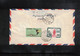 Japan 1958 Interesting Airmail Registered Letter - Lettres & Documents