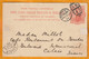 1899 - QV - GB And Ireland One Penny Post Card From London SW To Calais, France - Arrival Stamp - Entiers Postaux