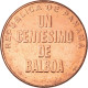 Monnaie, Panama, 1 Centesimo De Balboa, 1996, SUP, Cuivre, KM:125 - Panama