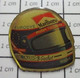 1515a Pin's Pins / Beau Et Rare / THEME : SPORTS / FORMULE 1 CASQUE DU PILOTE B "Buster" GACHOT - Automobilismo - F1