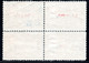 1016.TURKEY,1949 2 1/2 L.SEFKAT PULU CHARITY RED CRESCENT,Y.T.164 MNH BLOCK OF 4 - Nuovi