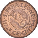 Monnaie, Sierra Leone, 1/2 Cent, 1964, British Royal Mint, SUP+, Bronze, KM:16 - Sierra Leone