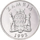 Monnaie, Zambie, 25 Ngwee, 1992, British Royal Mint, SUP, Nickel Plaqué Acier - Zambie