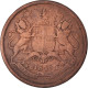 Monnaie, Inde Britannique, 1/2 Anna, 1845, Calcutta, TB+, Cuivre, KM:447.1 - India