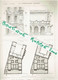 5 PLANS DESSINS 1896 PARIS 16° HOTEL DU PRINCE ROLAND BONAPARTE 10 RUE FRESNEL ET AVENUE IENA PALACE SHANGRI LA PARIS - Paris