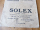 Carburateur SOLEX  :  Notice De Réglage Du Carburateur Type MO (année 1929) - Sonstige & Ohne Zuordnung