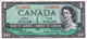 CANADA 1 DOLLAR 1954 EXF P-75b "free Shipping Via Registered Air Mail" - Canada