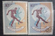 Delcampe - Stamps Errors Romania 1966 Soccer World Cup 1966 England Lot WITH 20 Errors Printed Diffrent Errors Misplaced Player - Abarten Und Kuriositäten