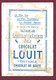 030822 - CHROMO - CHOCOLAT LOUIT - CONVENTION NATIONALE 1792 1795 - Politique RF - Louit