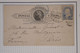 BA12 ETATS UNIS   BELLE  CARTE ENTIER 1904  POUR PARIS  FRANCE +++AFFRANCH. INTERESSANT - Lettres & Documents