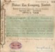 India 1947's Diabari Tea Company Ltd. Share Certificate # FB17 - Industrie