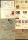 Third Reich Postal History Collection Of 109 Items In A Modern Covers Album Incl. Censored, Feldpost, Single & Multiple  - Otros & Sin Clasificación