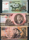 KOREA NORTH  P49-57   1,5,10,50,100,200,500,1000,5000 WON (2008) COMPLETE SET OVERPRINT  "95"      UNC. - Korea (Nord-)