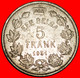 * DUTCH LEGEND (1930-1933): BELGIUM ★ 5 FRANCS - 1 BELGA 1931! ALBERT I (1909-1934)★LOW START ★ NO RESERVE! - 5 Francs & 1 Belga