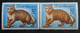 Stamps Errors Romania 1965 # Mi 2388 Printed With DIFFERENT COLOR  Misplaced Cat In Image Unused - Abarten Und Kuriositäten