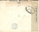 1918- Enveloppe Affr. 25 C Oblit. Cad Militaire Avec Censure Bande 132 Pour Genève - Esercito Belga