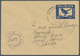 Bangladesch - Postal Stationery: 1983. Envelope 50p Blue "bird", Four "misprints - Bangladesh