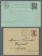 Delcampe - Cambodia: 1899-1914, Twelve PSEs Of French Indochina With Cancellations Of Cambo - Cambodia