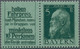 Bayern - Zusammendrucke: 1912, Zusammendruck 5 Pf Luitpold Mit Links Anhängender - Bavaria