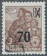 DDR: 1954, Fünfjahrplan III, 70 Auf 84 Pfg. Siena, Matter Aufdruck Mit Dem Guten - Used Stamps