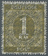 Bizone: 1948, Freimarkenausgabe Der Ziffenrserie 1 RM Mit Doppeltem Posthörnchen - Bizone