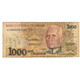 Billet, Brésil, 1000 Cruzeiros, Undated (1990), KM:231b, TB - Brazil