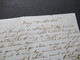 Delcampe - Spanien 1856 Faltbrief Mit Inhalt / Auslandsbrief Zaragosa - Orlon Handschriftlicher Vermerk Francia Par Jara - Briefe U. Dokumente
