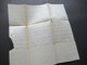 Delcampe - Italien Sizilien 1858 Faltbrief Mit Inhalt / Auslandsbrief Messina - Lyon Handschriftlicher Vermerk Par Vapeur Francais - Sicilia