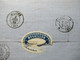 Delcampe - Niederlande 1868 Faltbrief Mit Inhalt / Auslandsbrief Rotterdam - Beaume K2 Belgique A Quievrain Transit Beleg Bartaxe - Cartas & Documentos