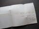 Delcampe - Italien 1858 Auslands Faltbrief Mit Inhalt Firenze - Lyon Mit Taxvermerk Und Roter K2 Tosc 2 Pt. De Beauvoisin - Tuscany