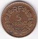 5 Francs Lavrillier 1940, Bronze Aluminium , Gad# 761 - 5 Francs