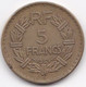 5 Francs 1945 C Castelsarrasin. Bronze Aluminium, Gad# 761a - 5 Francs