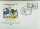 BLN: Brief Mit 100+50 Pf "125 J. Max Und Moritz" Mit SoSt. V. 29.4.1990 Zum "Tag Der Jungen Briefmarkenfreunde" Knr: 871 - Macchine Per Obliterare (EMA)