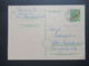 Berlin 1949 Ganzsache P3 Aus Dem Bedarf!! Berlin Ortsverwendung Stp. Berlin Dahlem Durchscheinender Druck / Abklatsch ?? - Postcards - Used