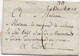 29209# 38 Le Deschaux CURSIVE 41mm LETTRE De VILLERS ROBERT Du 17 Mars 1835 JURA Pour DOLE - 1801-1848: Precursores XIX