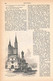 A102 1202 Gustav Karpeles Braunschweig Schloss Dom Markt Artikel / Bilder 1884 !! - Autres & Non Classés