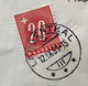 UNGÜLTIGE !  ZNr 174z 20 Rp Tellbrustbild BERN BURGERNZIEL 1951 ! Brief>LANGENTHAL Schweiz Nachportomarke (Portomarke - Postage Due