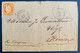 Guadeloupe Lettre 27 Oct 1877 Pour Rouen N°13 Obl Dateur Bleu "Guadeloupe /basse Terre" Par Vapeur Anglais TTB - Lettres & Documents