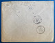 Guadeloupe Lettre 31 Aout 1887  Pour Branne N°54 Obl "pointe A Pitre / Guadeloupe" + Dateur Bleu " Ligne D /paq Fr N°2 - Covers & Documents