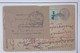 C  INDIA  BELLE  LETTRE REDIRECTED ENTIER RARE+SURCHARGE 1942 KUNACHAN ROA + AFFR. INTERESSANT - 1936-47 Koning George VI