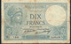 FRANCE P73d =FAY.6.16  10 FRANCS 23.6.1932      F-aVF NO P.h. - 10 F 1916-1942 ''Minerve''