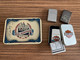 BOITE 60TH ANNIVERSARY LOT DE 3 ZIPPO BRIQUET LIGHTER FEUERZEUG HARLEY DAVIDSON GARANTIE GUARANTEE + ACCESSORIES - Zippo