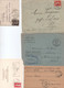 LOT DE 8 LETTRES - AFFRANCHISSEMENT DIVERS - TOUTES OBLITEREES CHALLANS VENDEE -ANNEES 1909 A  1994 - Bolli Manuali