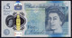 UK Great Britain 5 Pounds 2015 UNC P- 394 < Bank Of England > - 5 Pounds