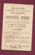 050822 - PETIT CALENDRIER 1922 PUB Papeteries BERGES 9 Place De L'Abondance LYON - Reproduction Tableau - Small : 1921-40